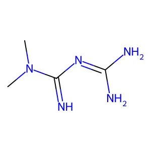 二甲双胍 structure