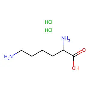 Lysine dihydrochloride structure