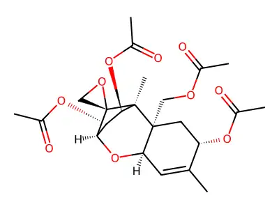 T-2 tetraol tetraacetate, ~95% structure