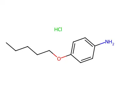 4-(Pentyloxy)aniline hydrochloride structure