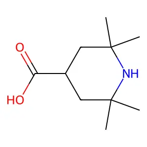4-Piperidinecarboxylic acid, 2,2,6,6-tetramethyl- structure