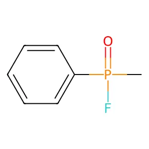 甲基苯基膦酰氟 structure
