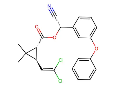 theta-Cypermethrin structure