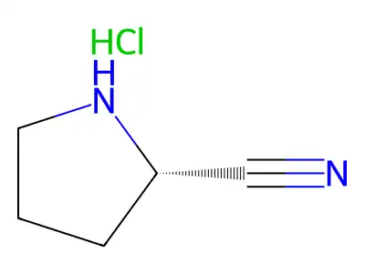 Pyrrolidine-2-carbonitrile structure