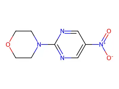 4-(5-Nitropyrimidin-2-yl)morpholine structure