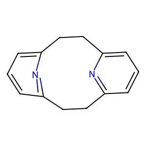 15,16-Diazatricyclo(9.3.1.14,8)hexadeca-1(15),4,6,8(16),11,13-hexaene structure
