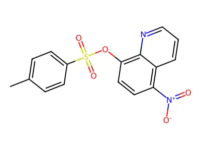 5-Nitroquinolin-8-yl 4-methylbenzene-1-sulfonate structure