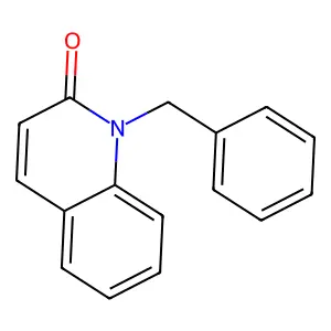 1-Benzyl-2-quinolone structure