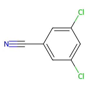 3,5-二氯苯甲腈 structure