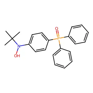 N-tert-Butyl-4-(diphenylphosphoryl)-N-hydroxyaniline structure
