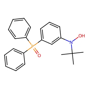 N-tert-Butyl-3-(diphenylphosphoryl)-N-hydroxyaniline structure