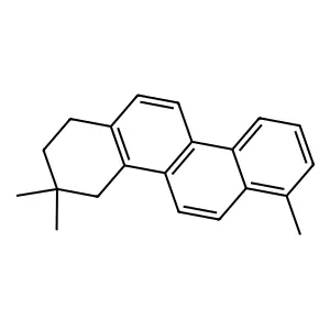 3,3,7-Trimethyl-1,2,3,4-tetrahydrochrysene structure