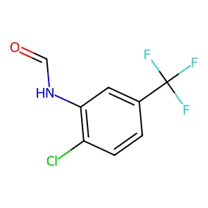 N-(2-Chloro-5-(trifluoromethyl)phenyl)formamide structure