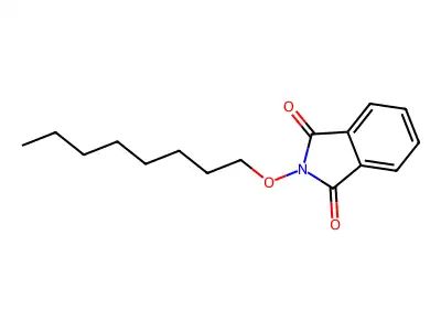 2-(Octyloxy)isoindoline-1,3-dione structure