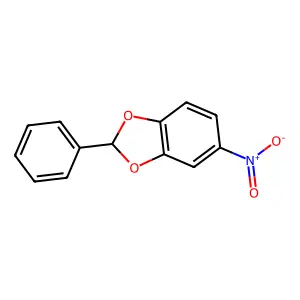 5-Nitro-2-phenyl-1,3-benzodioxole structure