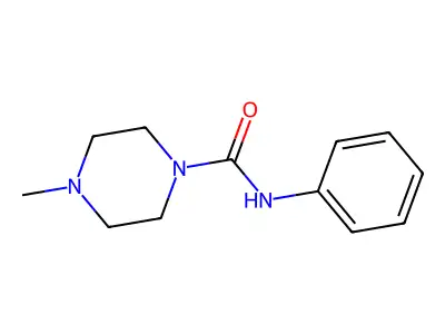 4-methyl-N-phenylpiperazine-1-carboxamide structure