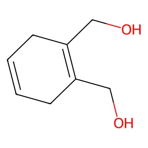 1,4-Cyclohexadiene-1,2-dimethanol structure