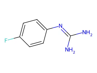1-(4-Fluorophenyl)guanidine structure