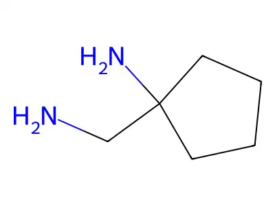 1-Aminocyclopentanemethanamine structure
