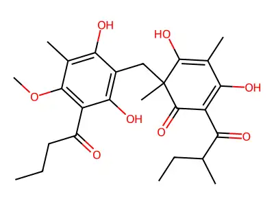 Agrimophol structure