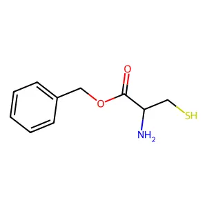 (R)-Benzyl 2-amino-3-mercaptopropanoate structure