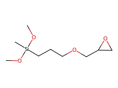(3-(2,3-Epoxypropoxy)propyl)dimethoxymethylsilane structure