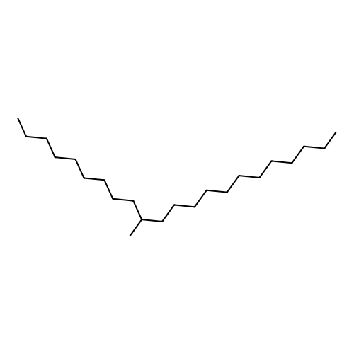 10-Methyldocosane structure