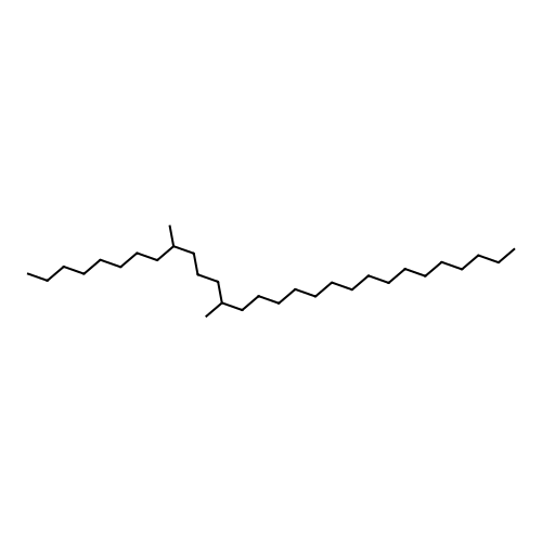 9,13-Dimethylnonacosane structure