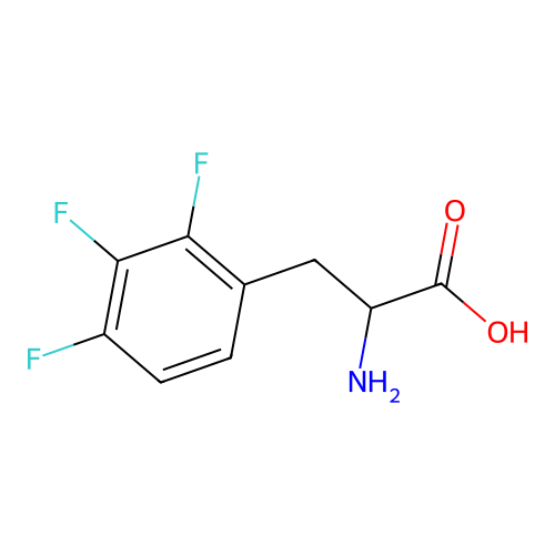 2,3,4-Trifluoro-DL-phenylalanine structure
