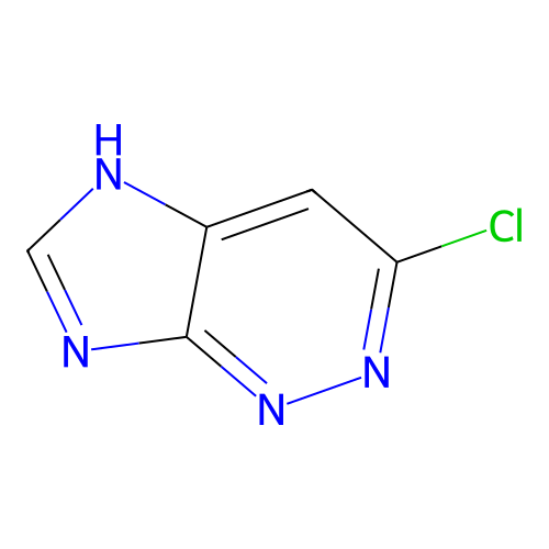 3-Chloro-7H-imidazo[4,5-c]pyridazine structure