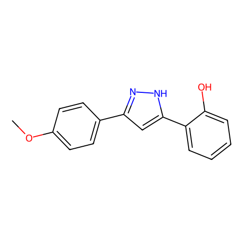 2-[5-(4-Methoxy-phenyl)-1H-pyrazol-3-yl]-phenol structure