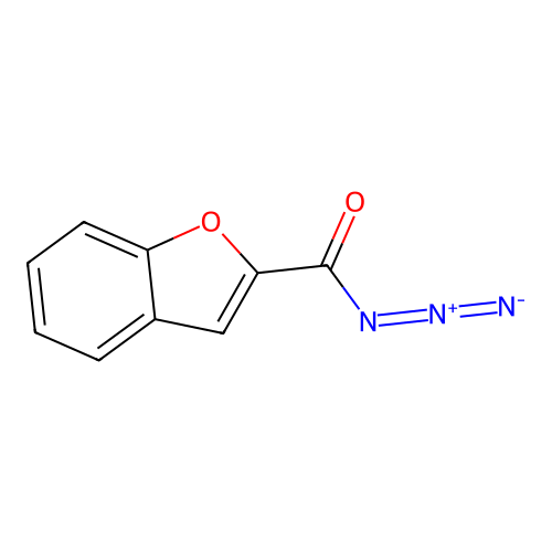 Benzfuroyl azide structure