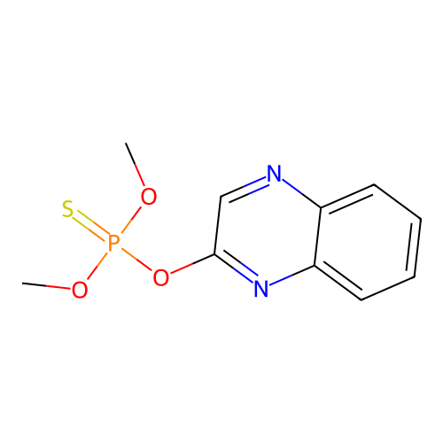 Quinalphos-methyl structure