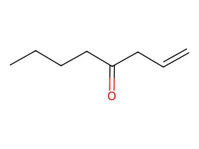 1-Octen-4-one structure