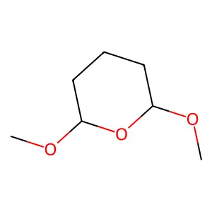 2H-Pyran, tetrahydro-2,6-dimethoxy- structure