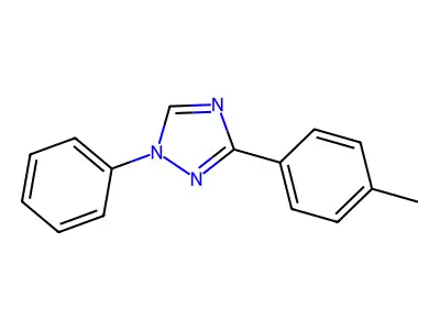 1H-1,2,4-Triazole, 3-(4-methylphenyl)-1-phenyl- structure