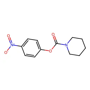 4-Nitrophenyl piperidine-1-carboxylate structure