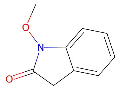 1-Methoxy-2-indolinone structure