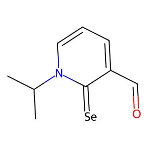 N-Isopropyl-3-formyl-2(1H)-pyridineselenone structure