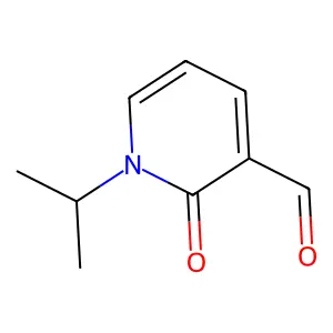 N-Isopropyl-3-formyl-2(1H)-pyridone structure
