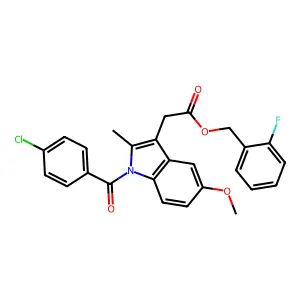 C26H21ClFNO4 structure