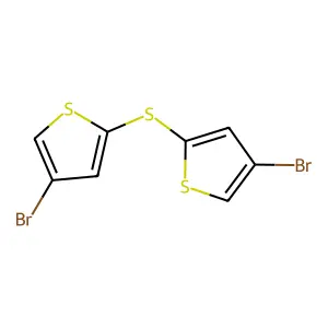 Thiophene, 2,2'-thiobis(4-bromo- structure