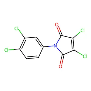 3,4-Dichloro-1-(3,4-dichlorophenyl)-1H-pyrrole-2,5-dione structure