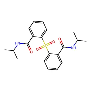 2,2'-Sulfonylbis[N-(propan-2-yl)benzamide] structure