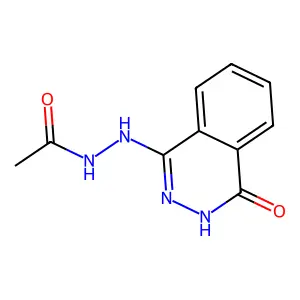 4-(2-Acetylhydrazino)-phthalazinone structure