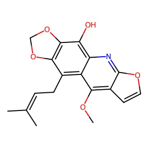 Tecleaverdoornine structure