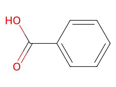 苯甲酸 structure