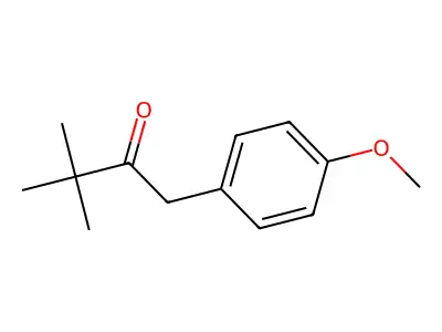 1-(4-Methoxyphenyl)-3,3-dimethylbutan-2-one structure