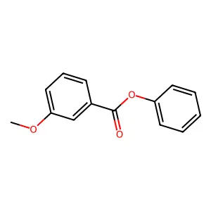 Phenyl 3-methoxybenzoate structure