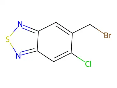 5-(Bromomethyl)-6-chloro-2,1,3-benzothiadiazole structure